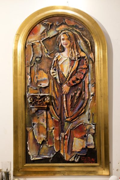 Veronika Desinićka, slikoreljef – original